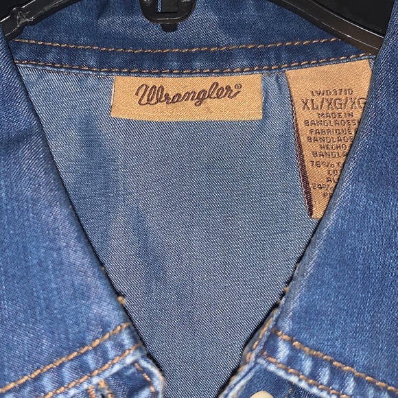 Wrangler Denim Dress Size XL - Picture 2 of 2